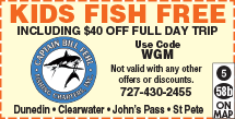 Special Coupon Offer for Captain Bill Fehl Fishing Charters - Dunedin